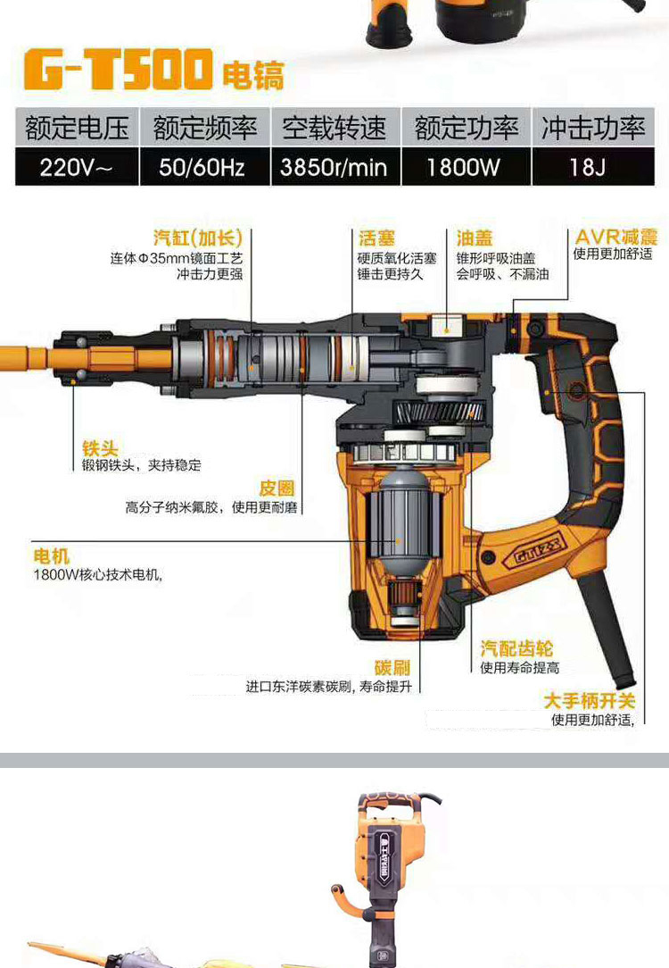 电镐维修结构图图片