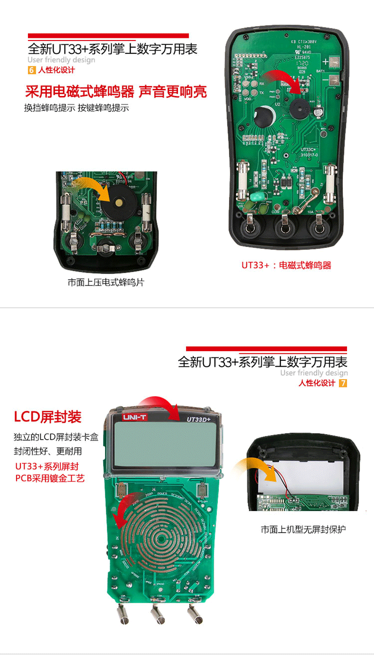 数显万用表/ut33b  uni-t